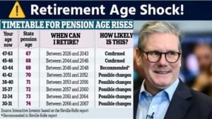 state pension retirement age
